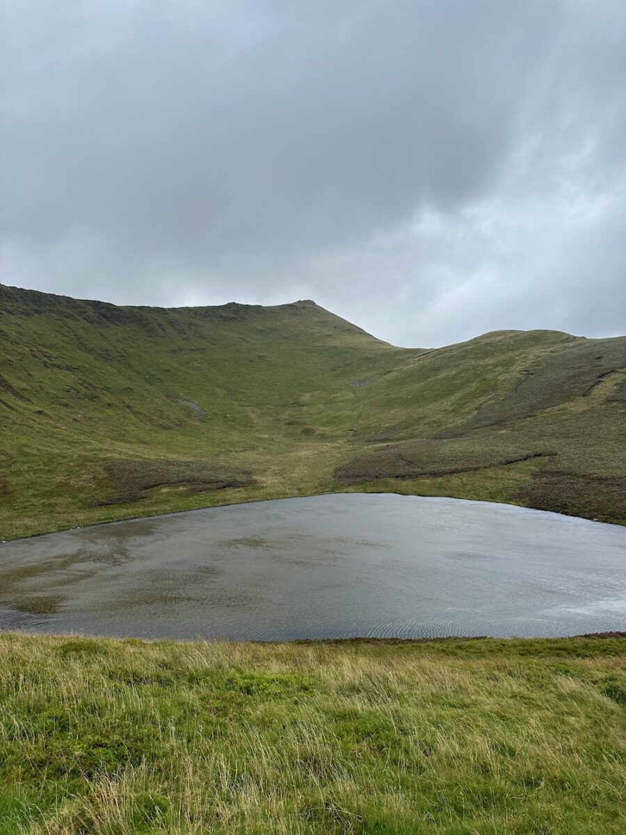 A boggy path following the great ridge of the Berwyn Range &hiking