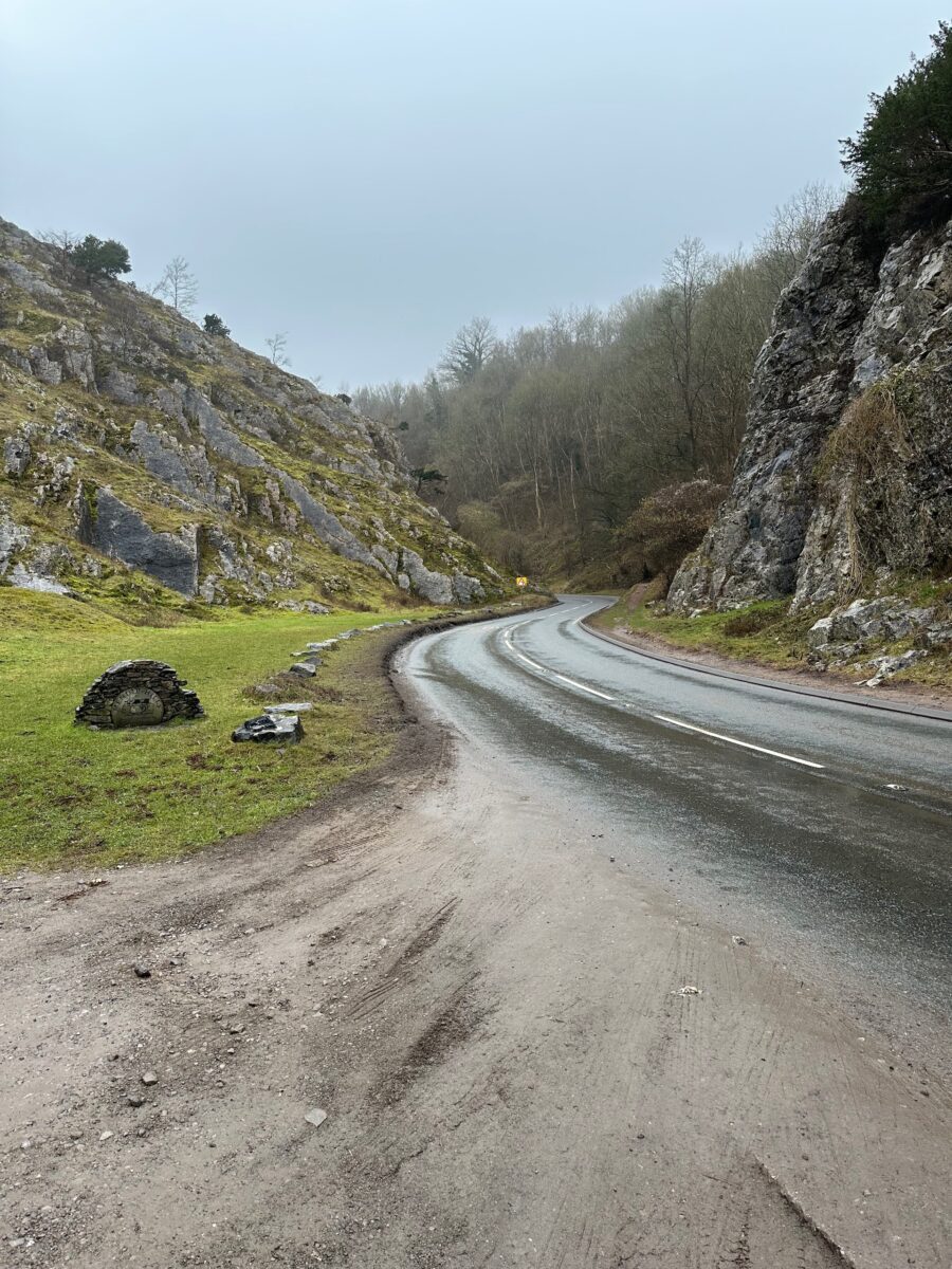 An amazing march through Mendip Hills on a wet & windy weekend