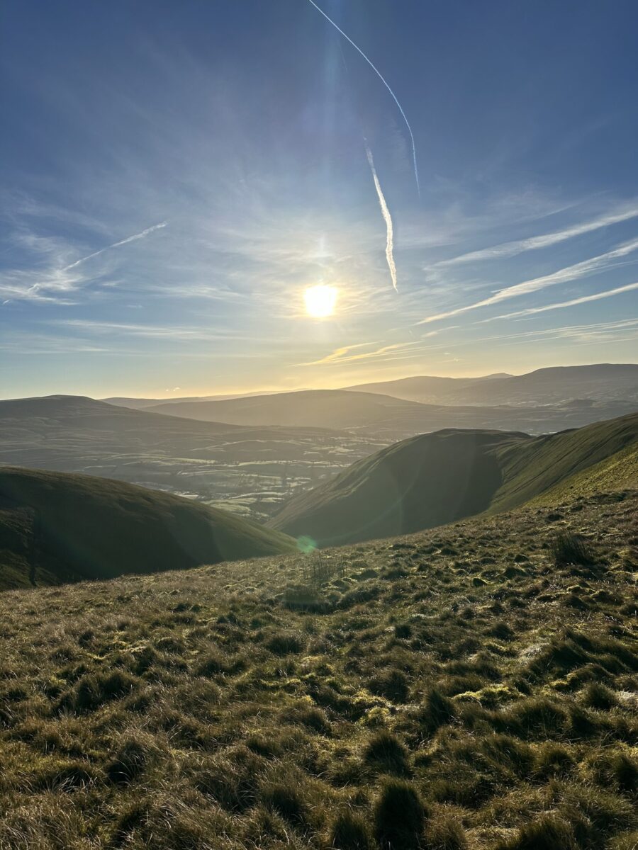 Happy hiking in the Howgill Fells