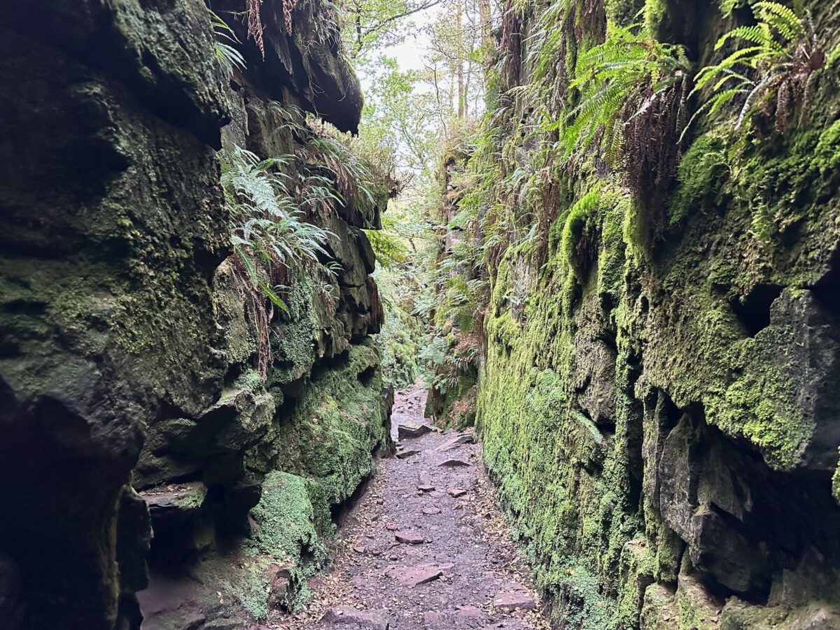 Rocking the Roaches for my first hike after recovering from my Stafford 2 Snowdon challenge