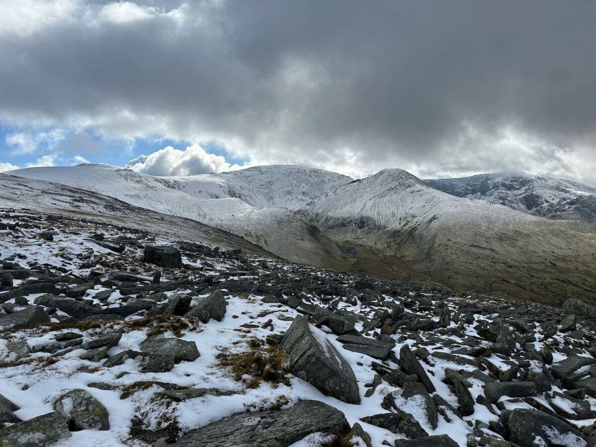 An icy hike around the Carneddau range with a close call survived